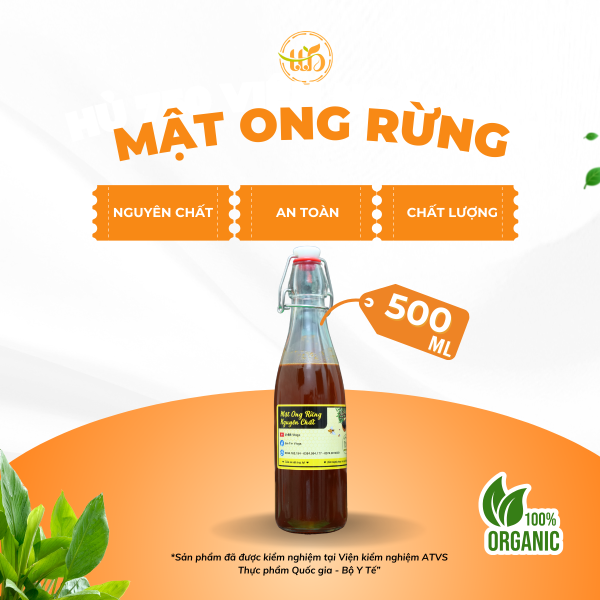 Mật Ong Rừng Thiện T&iacute;n Bảo 500ml